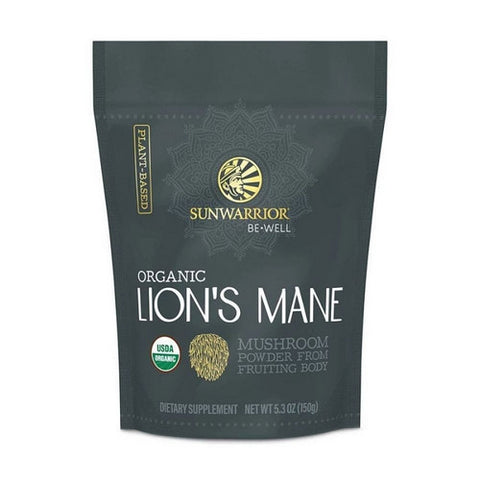 Organic Lions Mane Mushroom Powder 5.8 Oz by Sunwarrior