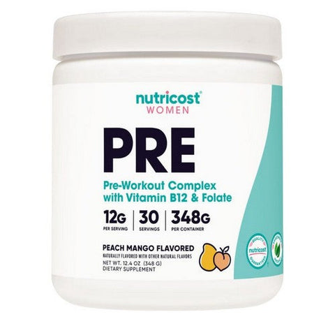 Nutricost, Preworkout For Women Peach Mango, 30 Serving Nutricost