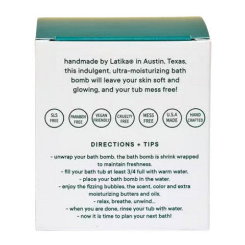 Latika Soap, Signature Bath Bomb Plant Lady, 1 Count Latika Soap