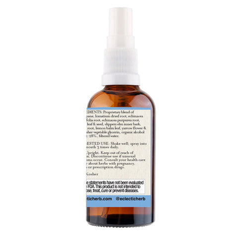 Eclectic Herb, Lung And Respiratory Support Throat Spray, 1 OZ Eclectic Herb