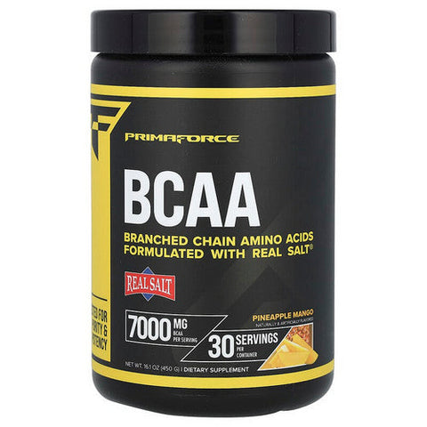 Primaforce, BCAA Powder Pineapple Mango, 30 Servings Primaforce