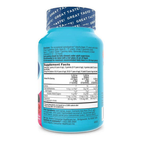 Colace, Stool Softening Dietary Gummies, 60 Count