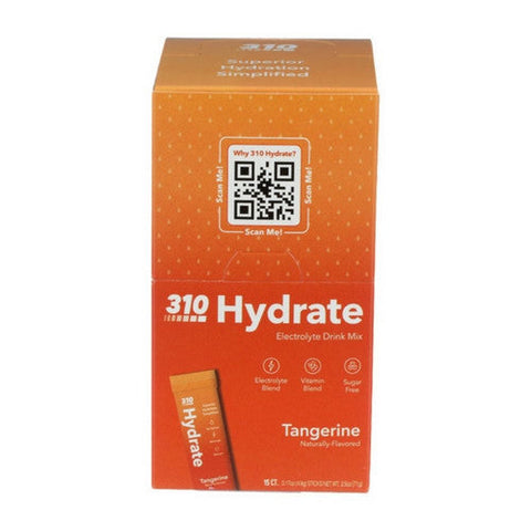 Hydrate Tangerine 2.7 Oz by 310 Nutrition