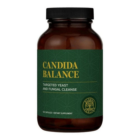 Global Healing Center, Candida Balance Targeted Yeast And Fungal Cleanse, 120 Capsules Global Healing Center