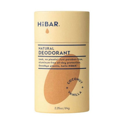Coconut Plus Vanilla Plastic Free Deodorant 2.25 Oz by HiBAR