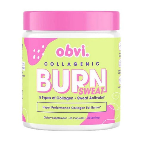 Collagenic Burn Sweat 60 Capsules by Obvi