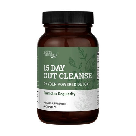 15 Day Oxygen Gut Cleanse 60 Capsules by Earth Harmony