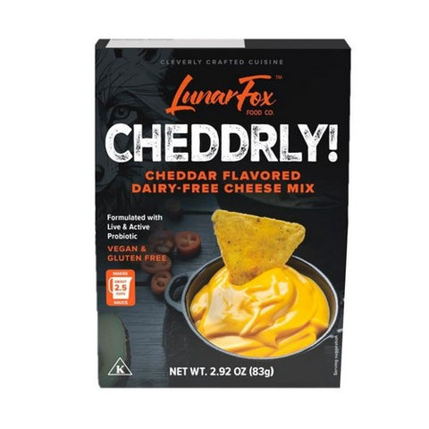 Cheddrly! Plant Based Cheese Mix 2.92 Oz by Lunar Fox Food