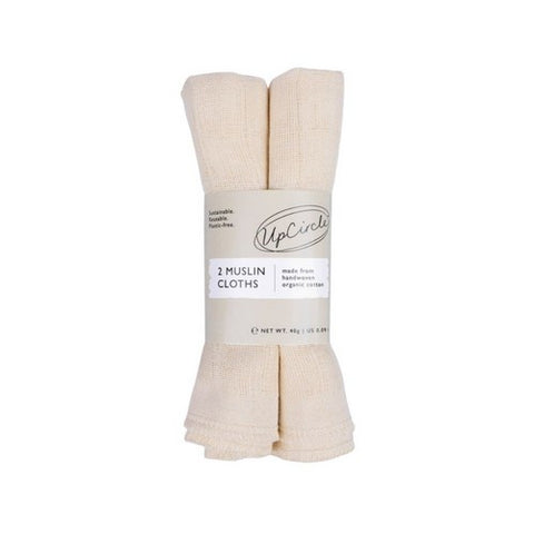 Organic Muslin Cloths 2 Count by UpCircle