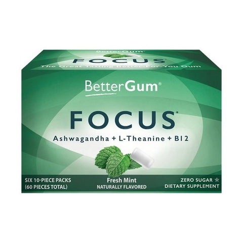 Focus Gum 60 Count by Better Gum