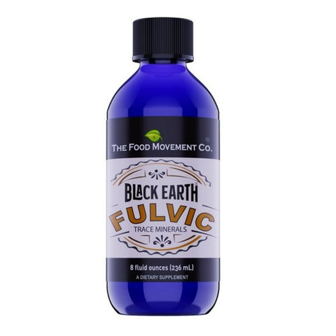 Black Earth Fulvic Liquid 8 Oz by The Food Movement Co.