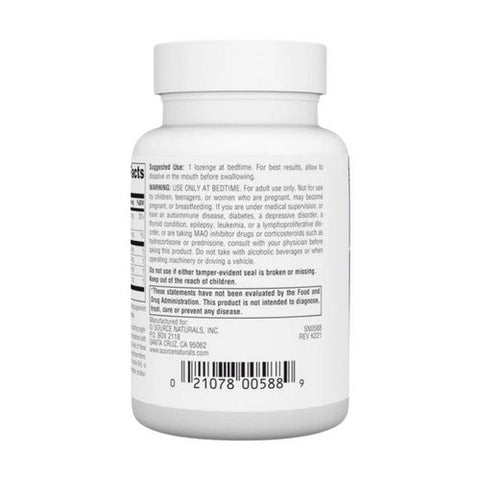 Source Naturals, Melatonin Complex Peppermint, 3 mg, 100 Tabs Source Naturals