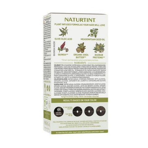 Naturtint, Permanent Hair Colorant, 4 N Natural Chestnut, 5.98 Oz Naturtint