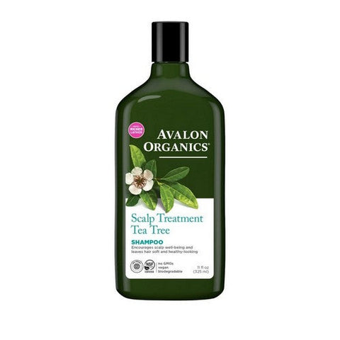 Avalon Organics, Shampoo Scalp Treatment Tea Tree, 11 Oz