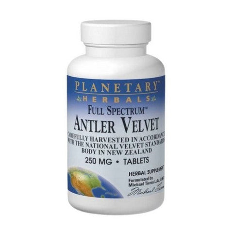 Planetary Herbals, Full Spectrum Antler Velvet, 30 Tabs Planetary Herbals