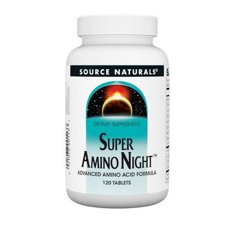 Source Naturals, Super Amino Night, 120 Tabs Source Naturals