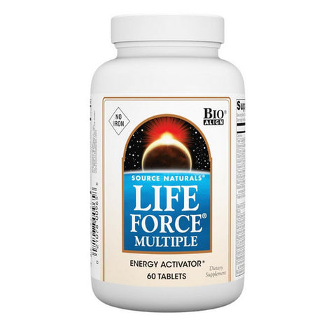 Source Naturals, Life Force Multiple-No Iron, 60 Tabs Source Naturals