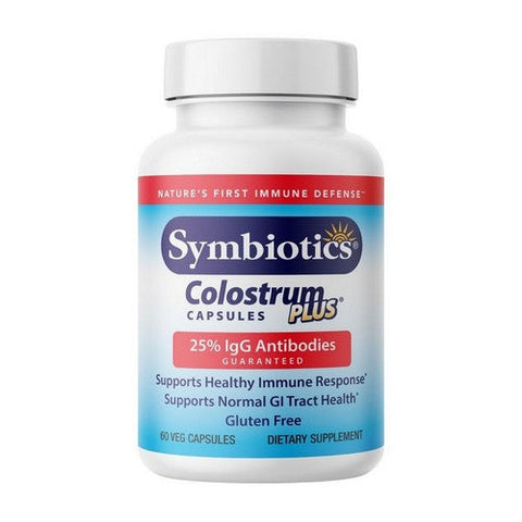 Symbiotics, Colostrum Plus with Bio-Lipic, 60 Caps Symbiotics