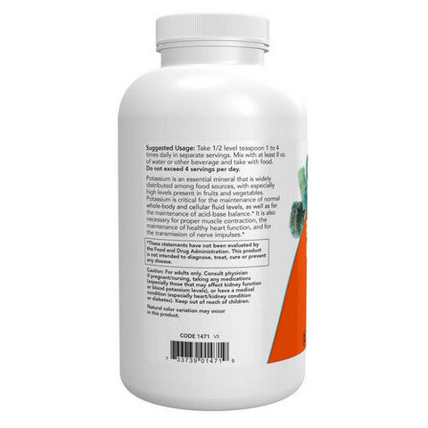 Now Foods, Potassium Gluconate, 1 Lb Now Foods