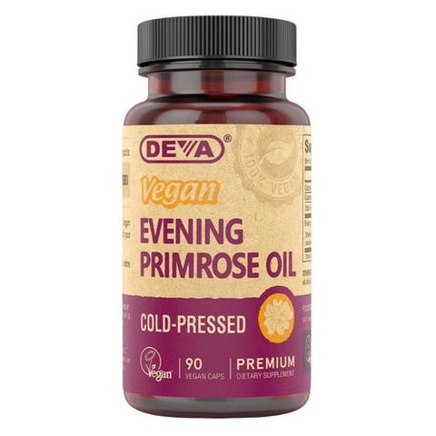 Vegan Evening Primrose Oil 90 Vcaps by Deva Vegan Vitamins