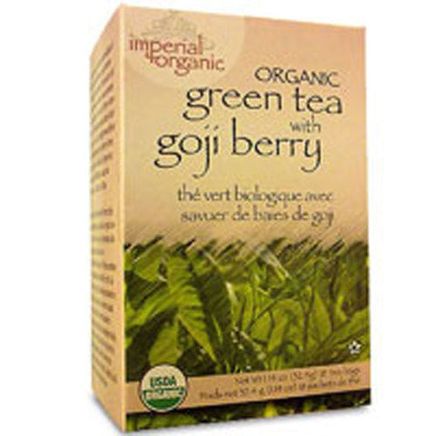 Uncle Lees Teas, Imperial Organic Green Tea, Goji Berry 18 CT Uncle Lees Teas