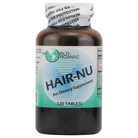 World Organics, Hair Nu, 120 Caps