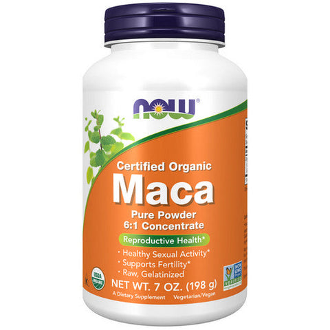 Now Foods, Maca Organic Pure Powder, 7 oz Now Foods