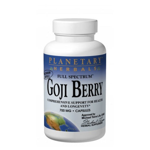 Planetary Herbals, Goji Berry Full Spectrum, 90 caps Planetary Herbals