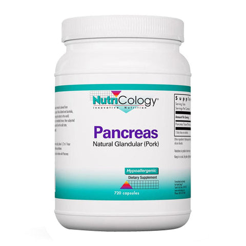 Nutricology/ Allergy Research Group, Pancreas Pork, 720 Capsules Nutricology/ Allergy Research Group