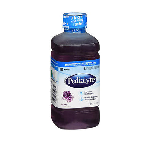 Pedialyte, Oral Electrolyte Solution Grape, 33.8 Oz Pedialyte