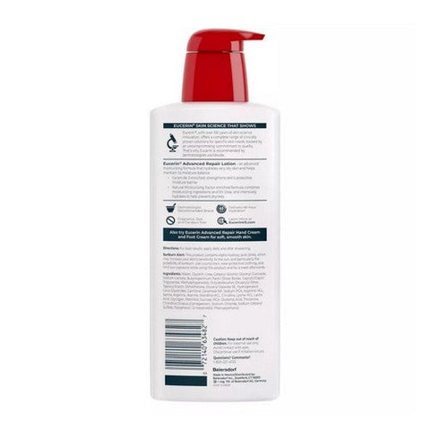 Eucerin, Advanced Repair Lotion Fragrance Free, 16.9 Oz
